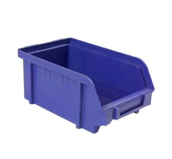 Plastové boxy, 103 x 166 x 73 mm, modré
