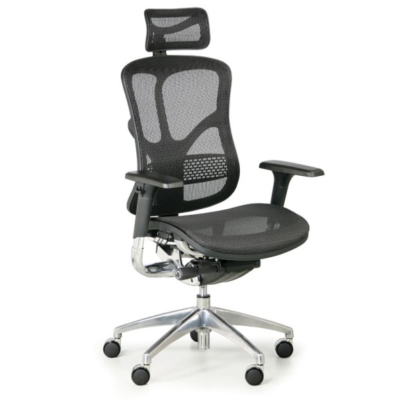 Multifunkční kancelářská židle WINSTON AA, černá
