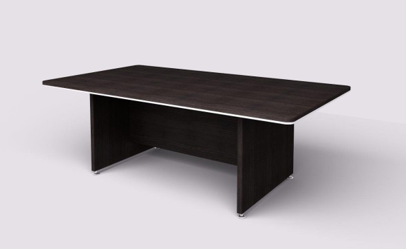 Jednací stůl WELS, 2200 x 1200 mm, wenge