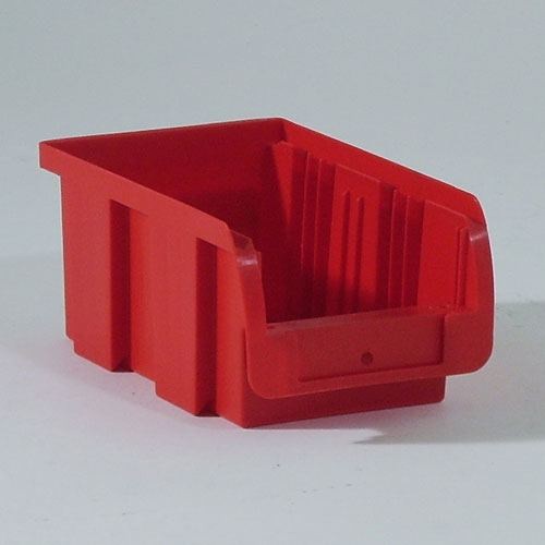 Plastový box COMPACT, 102 x 160 x 75 mm, červený