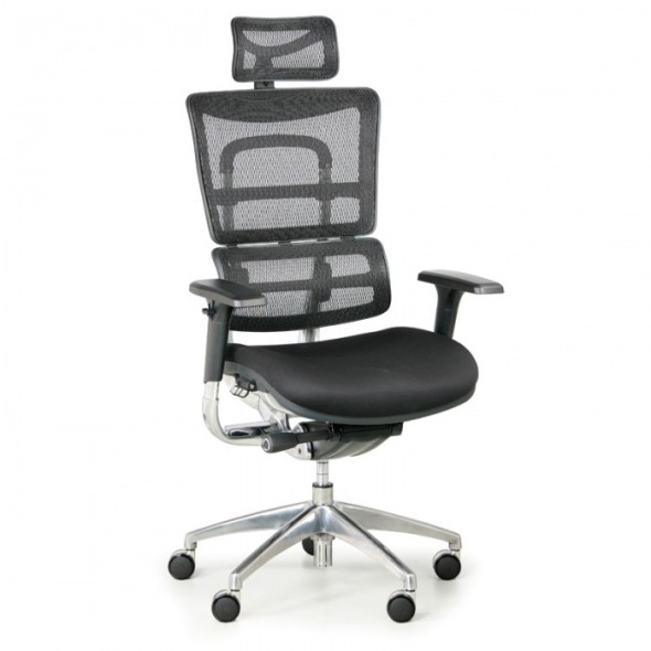 Multifunkční kancelářská židle WINSTON SAB, černá