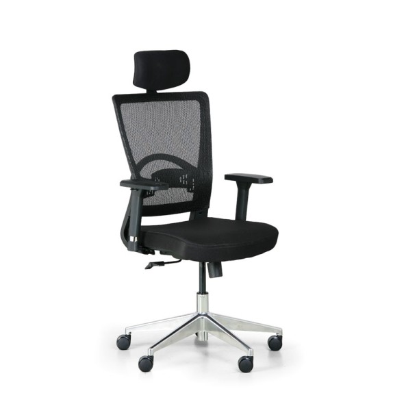 Krzesło biurowe AVEA, czarny