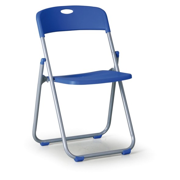 Krzesło składane CLACK, niebieske