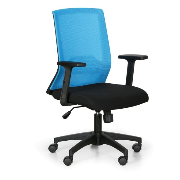 Krzesło biurowe START, niebieski