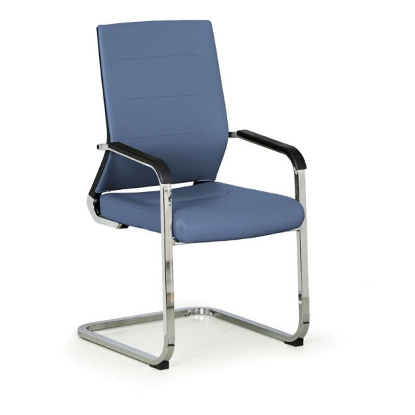 Krzesło konferencyjne ELITE, niebieski