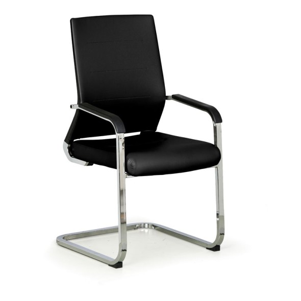 Krzesło konferencyjne ELITE, czarny