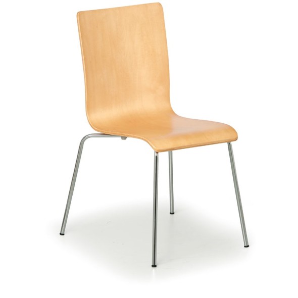 Krzesło drewniane CLASSIC, kolor naturalny