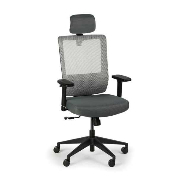Krzesło biurowe AE, szare