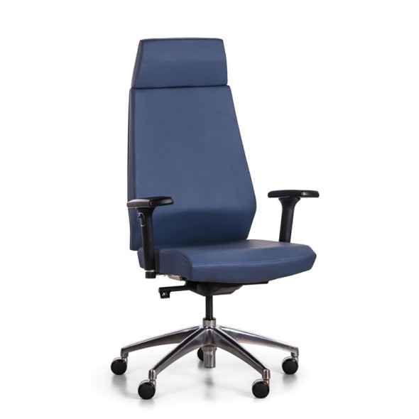 Krzesło biurowe DAISY, niebieskie