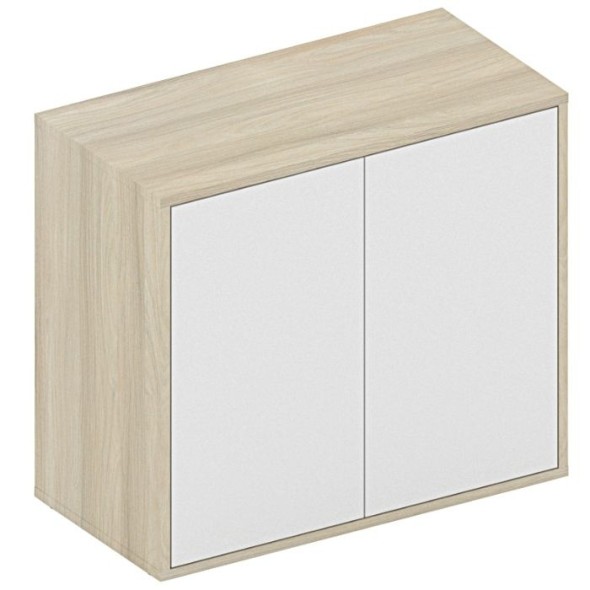 Niska szafka z drzwiami, 710 x 800 x 400, dąb