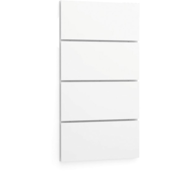 Panel ścienny LAYERS, 800 x 54 x 1486 mm, biały