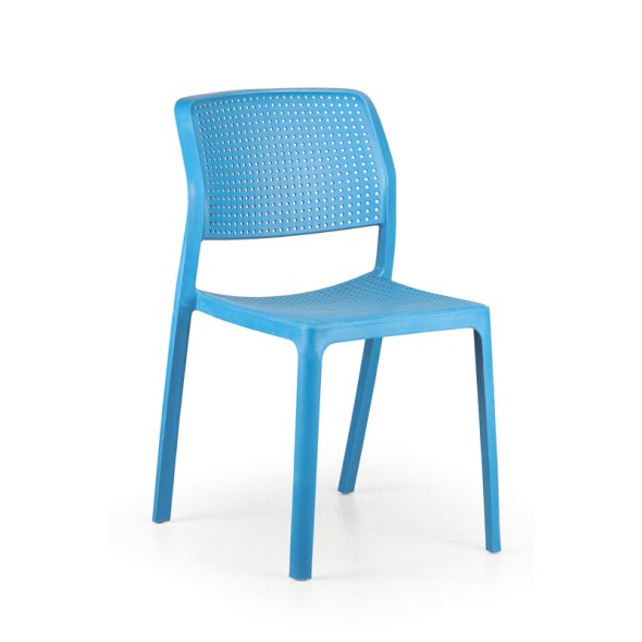 Krzesło konferencyjne NELA, niebieskie