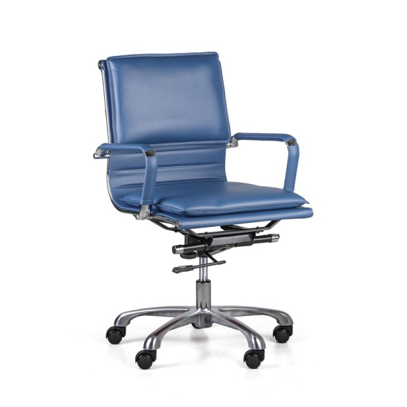 Fotel biurowy STIX, niebieski