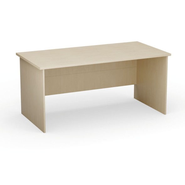 Stół biurowy, PRIMO Classic, prosty 160x80 cm, brzoza