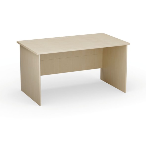 Stół biurowy, PRIMO Classic,, prosty 140x80 cm, brzoza