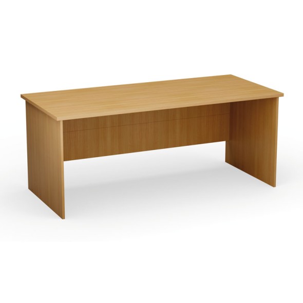 Stół biurowy PRIMO Classic, prosty 180x80 cm, buk