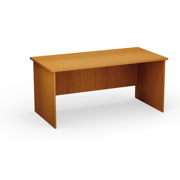 Stół biurowy, PRIMO Classic, prosty 160x80 cm, czereśnia