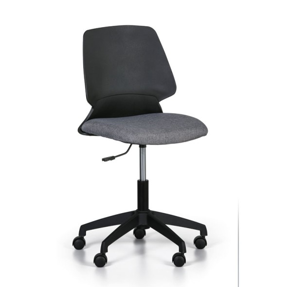 Krzesło biurowe CROOK, szare