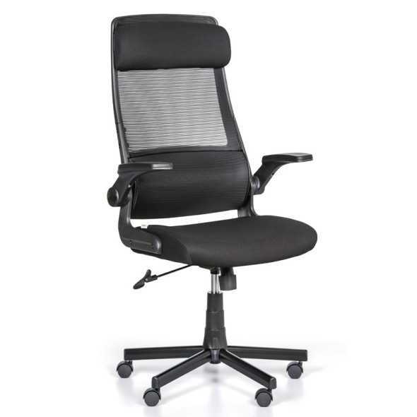 Krzesło biurowe Eiger, czarny