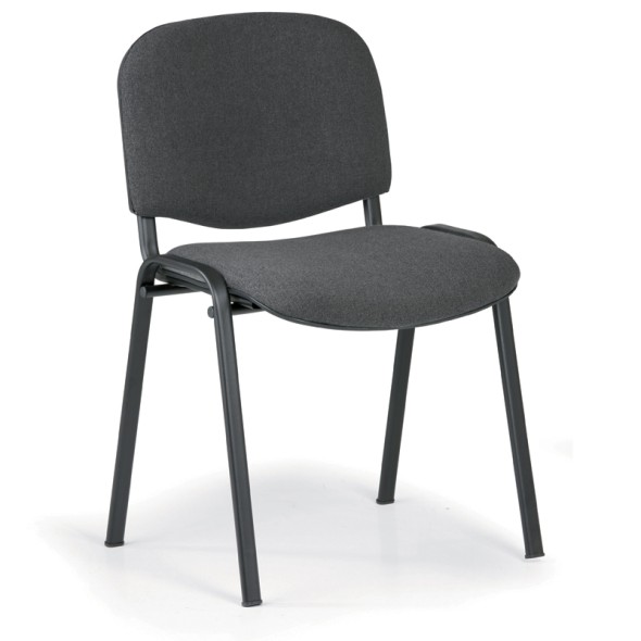 Krzesło konferencyjne VIVA - czarne nogi, szare