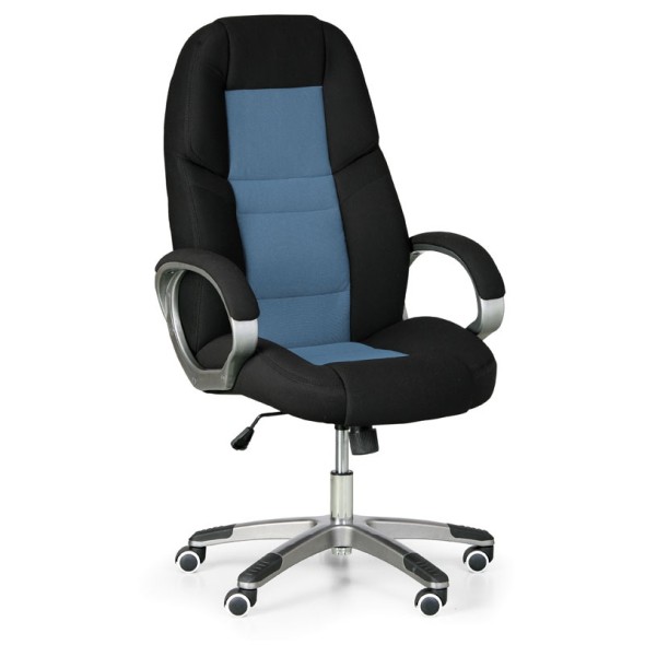 Krzesło biurowe KEVIN, niebieski