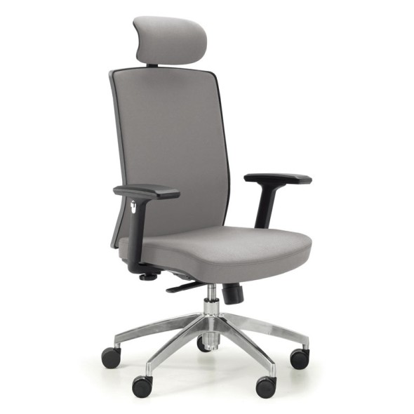 Krzesło biurowe ALTA F, szare