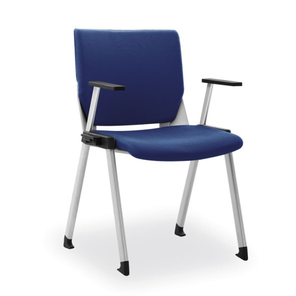 Krzesło konferencyjne VARIAX CONGRESS, niebieske