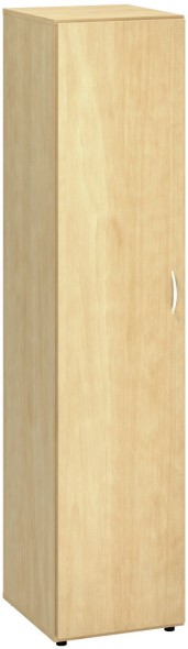 Schrank CLASSIC - Tür links, 400 x 470 x 1780 mm, Wildbirne