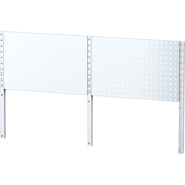Tischaufbau für Tische MECHANIC II mit Werkzeugplatten, 1500 mm Länge