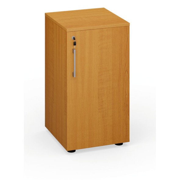 Büroschrank niedrig PRIMO Classic, 740 x 400 x 420 mm, Kirschbaum